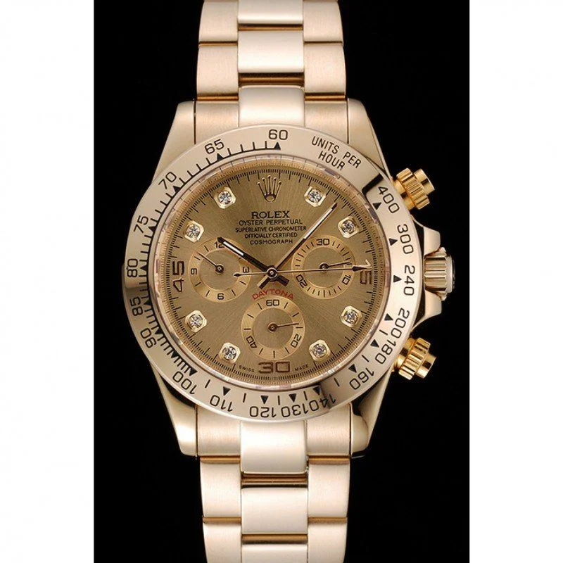 Rolex Daytona 39mm Gold Dial 1454245 - Bestter Watches