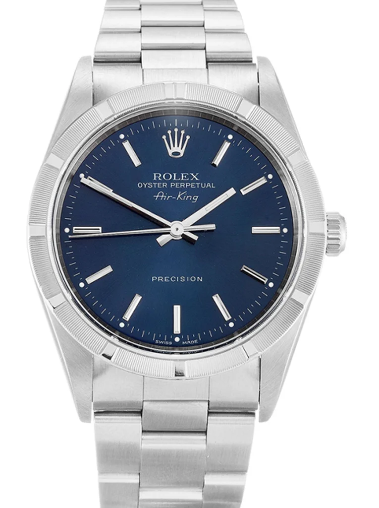 Rolex Air-King 34mm Blue Dial 14010M - Bestter Watches