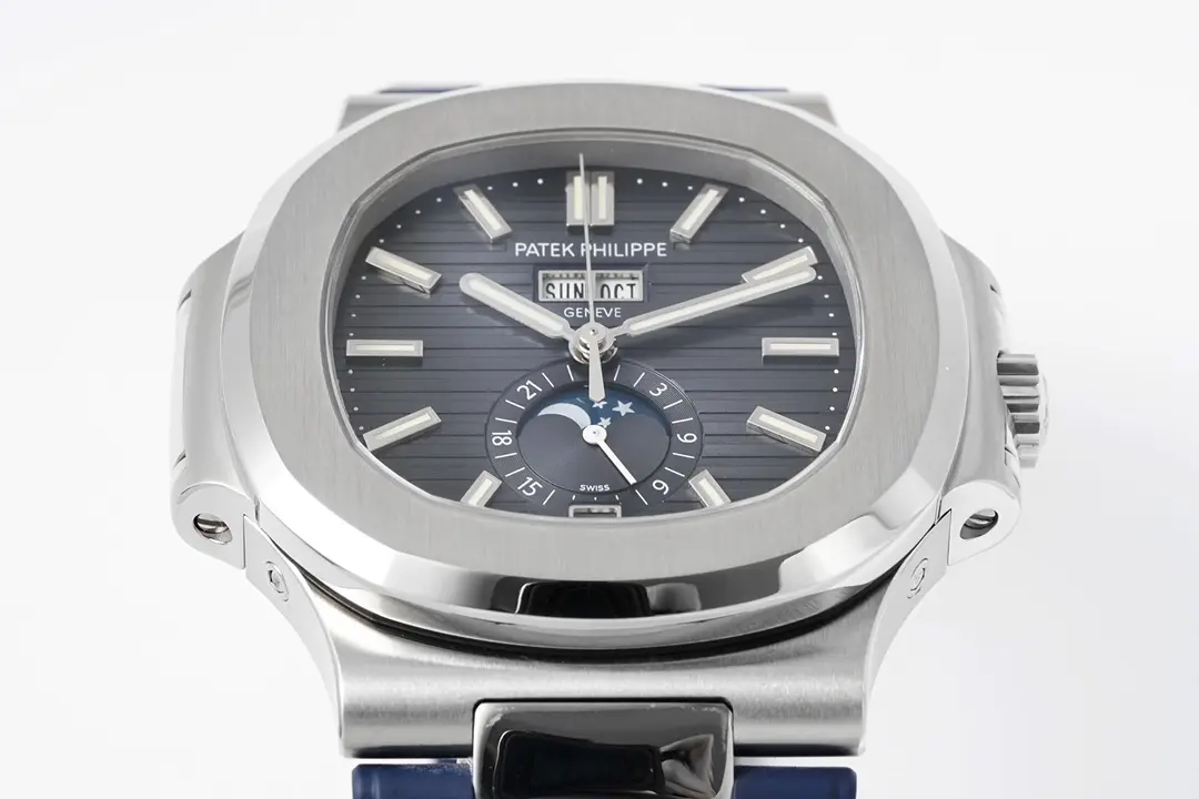 Patek Philippe Blue Nautilus Rubber Watch - Bestter Watches