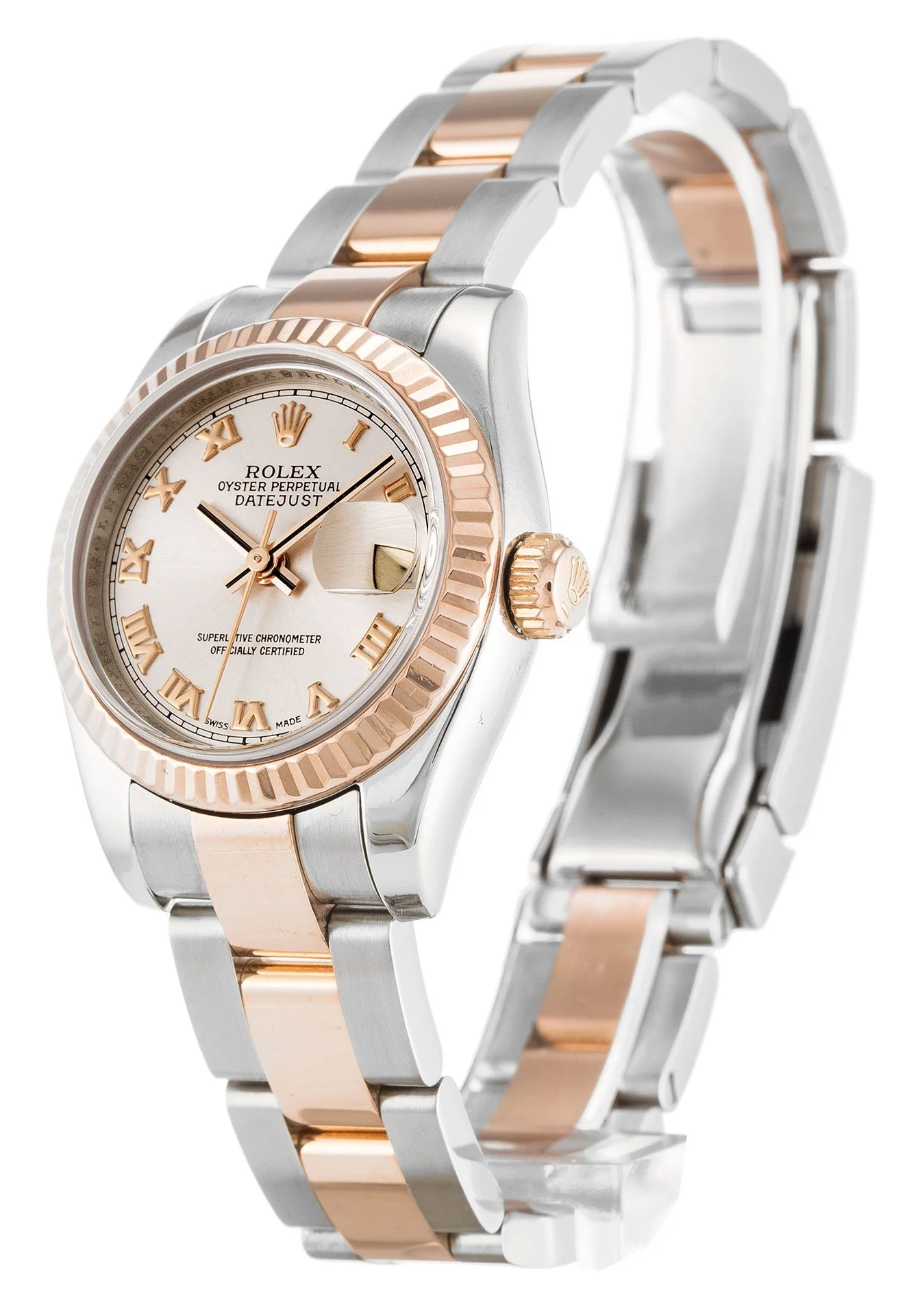 Rolex Lady-Datejust 26mm Rose Dial 179171 - Bestter Watches