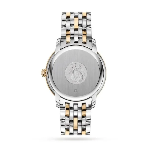 Omega De Ville Men Automatic Green Stainless Steel   18ct Gold Watch O42420402010001 - Bestter Watches