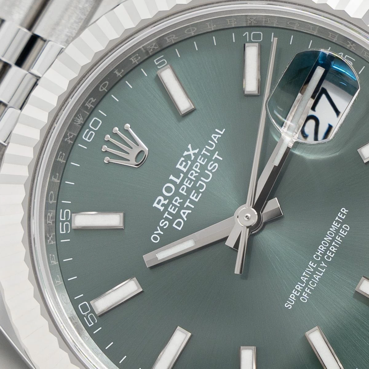 Rolex Datejust 41mm Green Dial 126334 Jubilee - Bestter Watches