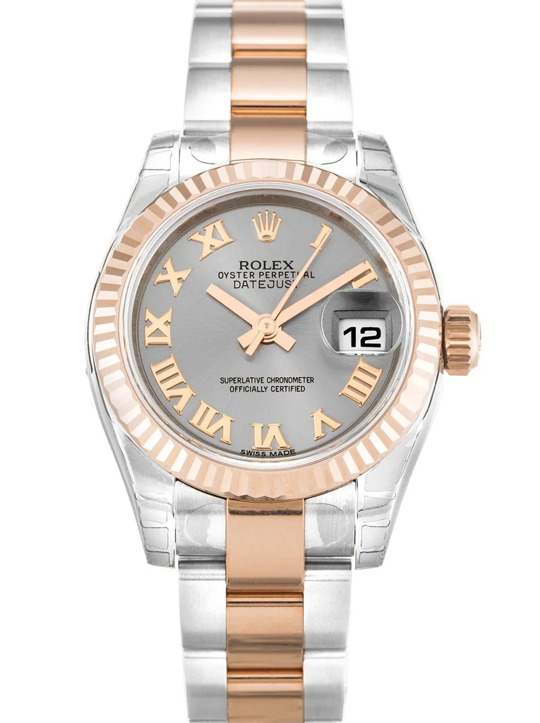 Rolex Lady-Datejust 26mm Rhodium Dial 179171 - Bestter Watches