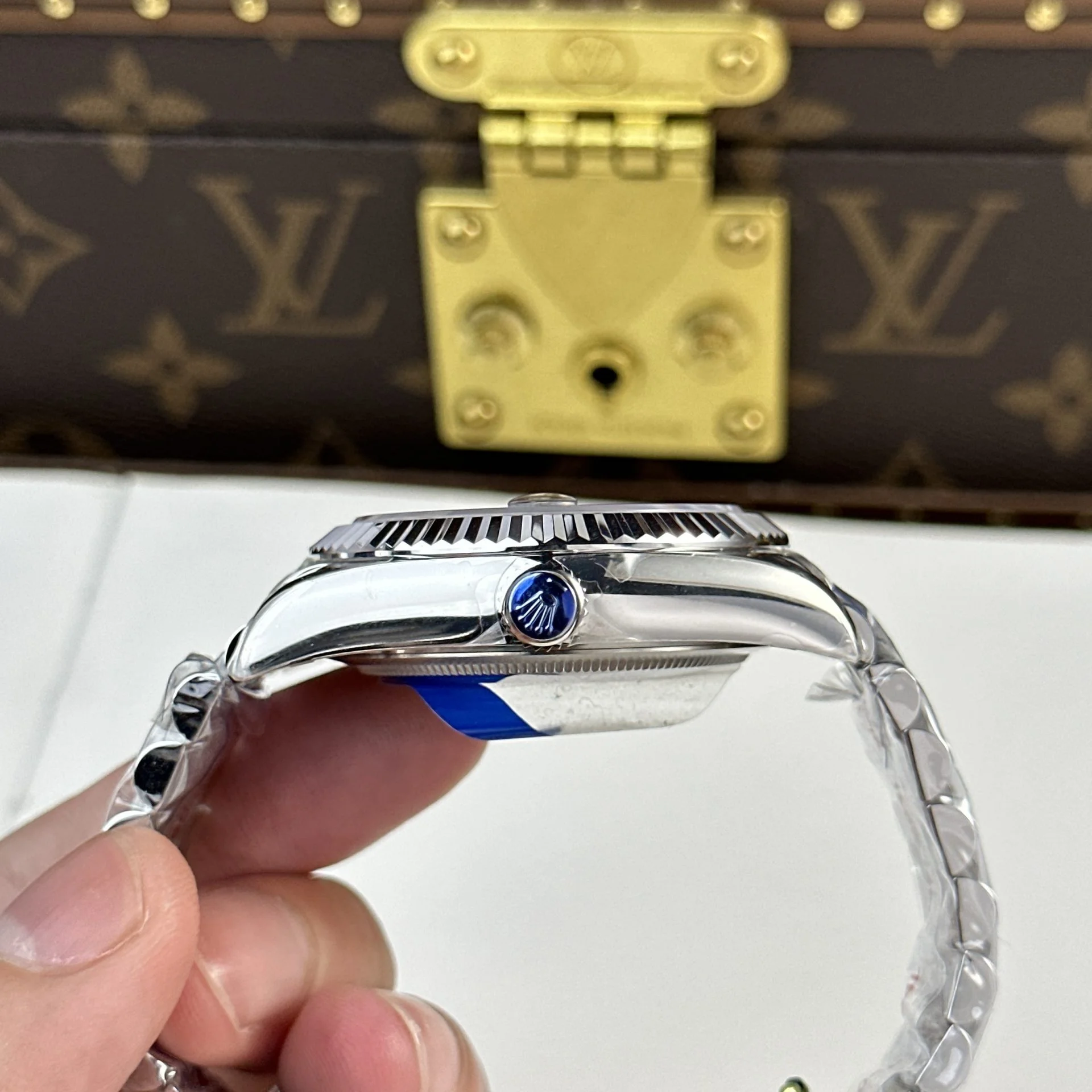 Superclone Rolex Sky-Dweller 42 mm Mint green Dial 336934 Jubilee - Bestter Watches