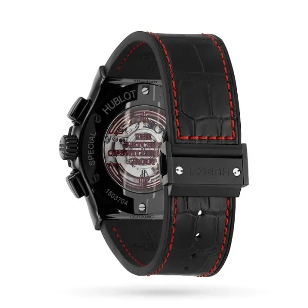 Hublot Classic Fusion Men Automatic Black Alligator Watch 525.CM.0173.LR.AUM20 - Bestter Watches