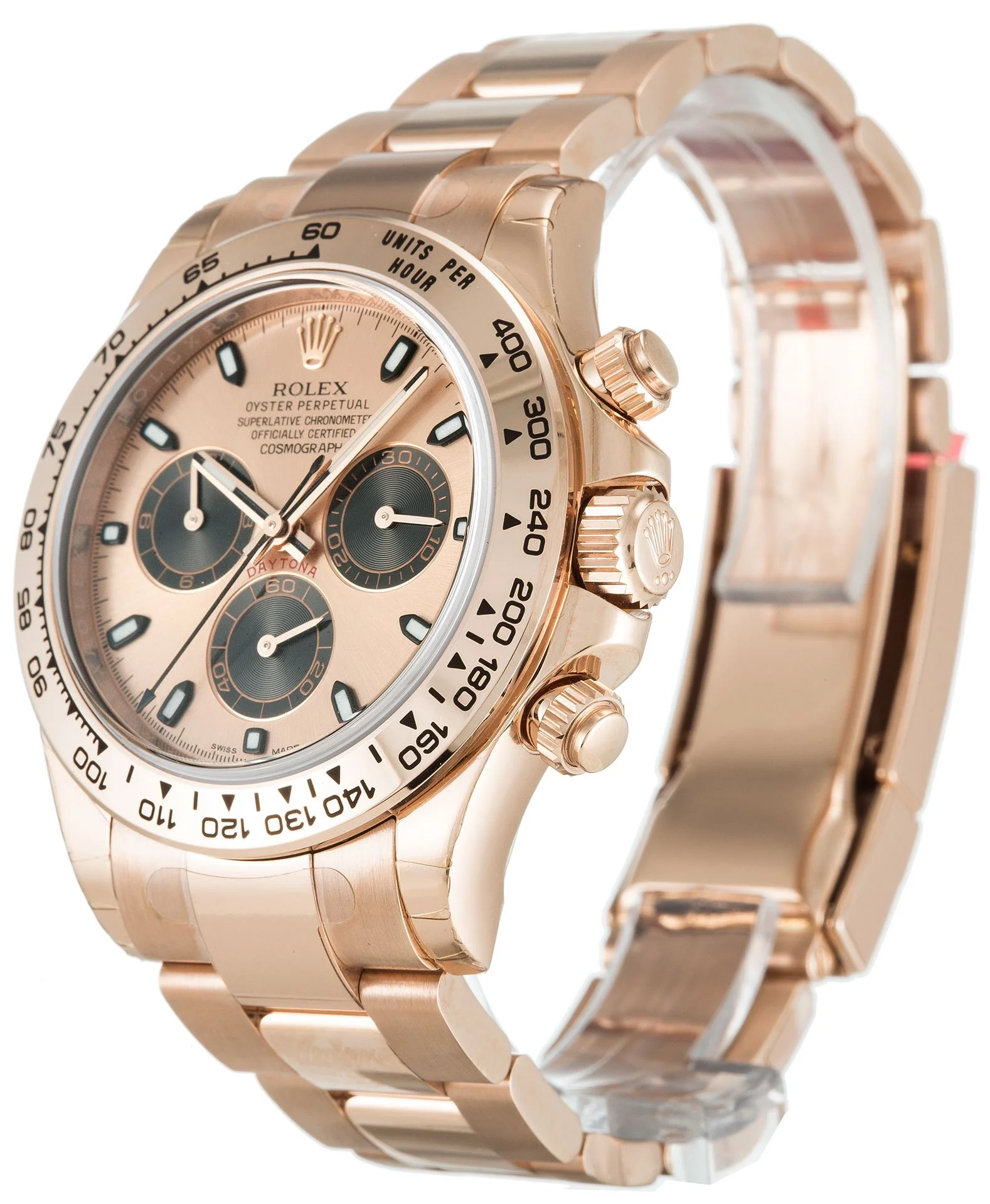 Rolex Daytona 40mm Rose Dial 116505 - Bestter Watches