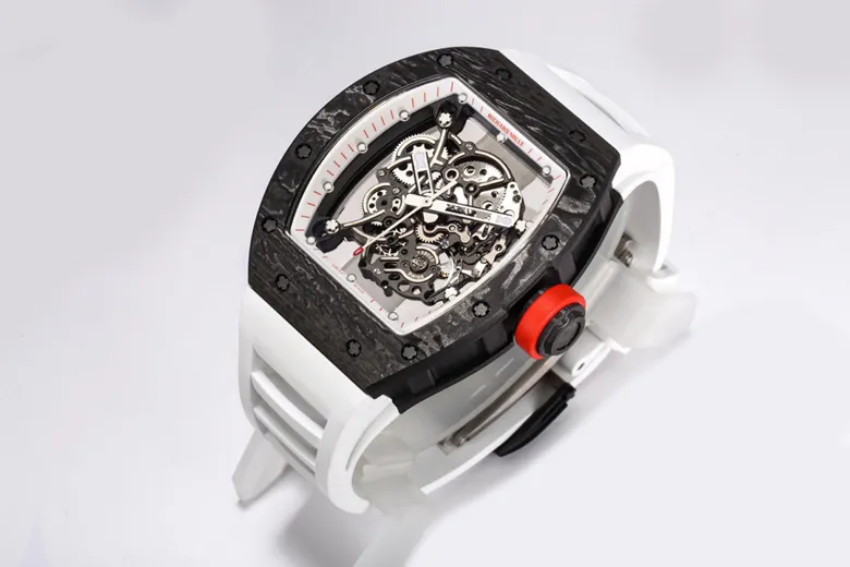 Richard Mille RM055 Black Carbon Fiber Watch - Bestter Watches
