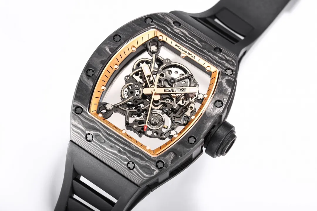 Richard Mille RM055 Black Carbon Watch - Bestter Watches