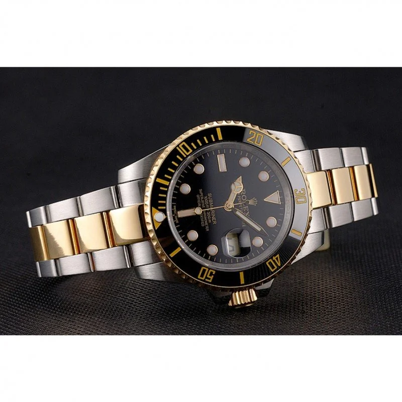 Superclone Rolex Submariner 41mm Black Dial PR16233BG - Bestter Watches