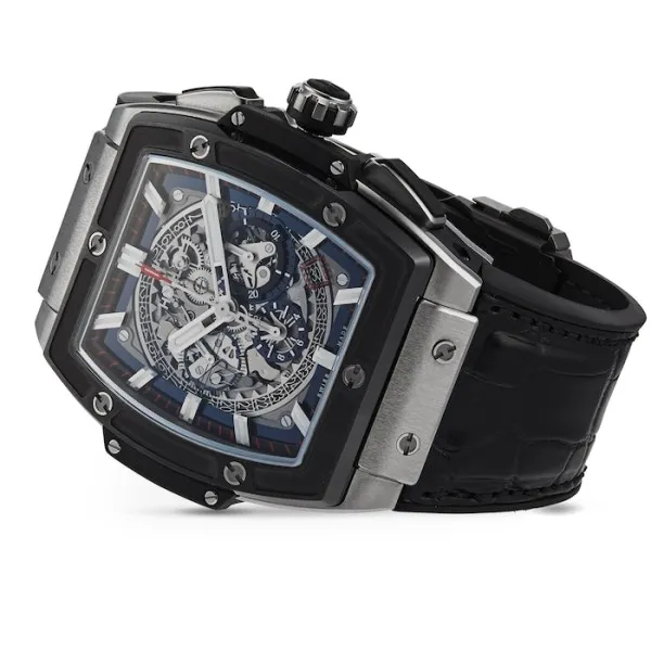 Hublot Spirit Of Big Bang Men Automatic Skeleton Leather Watch 601.NM.0173.LR - Bestter Watches