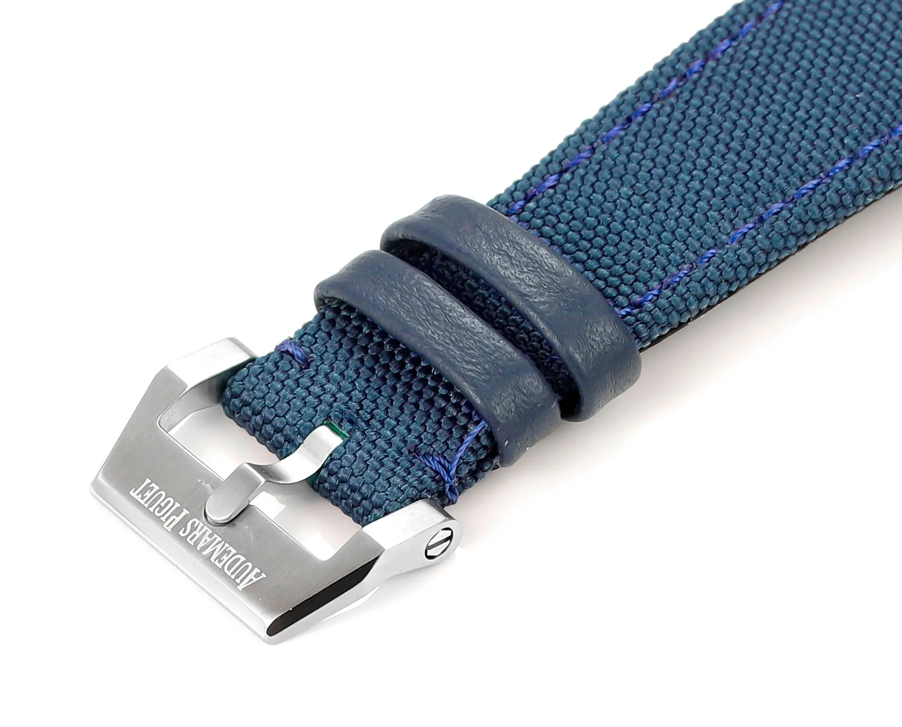 watch Audemars Piguete CODE 11.59 Automatic Watch   Night Blue Dial, Stainless Steel Case, Blue Fabric Strap, 41mm - Bestter Watches