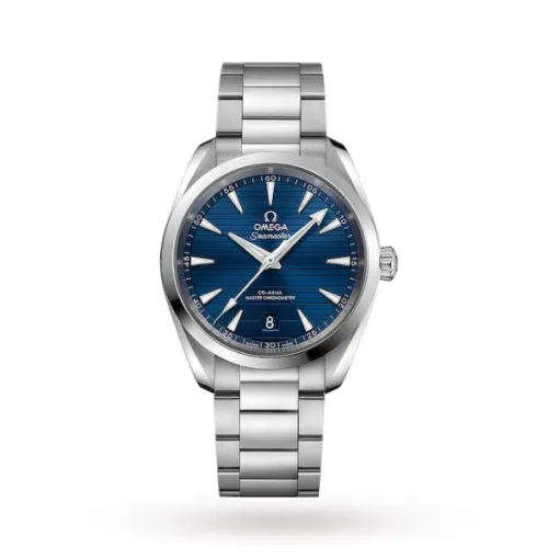 Omega Seamaster Aqua Terra Men Automatic Blue Stainless Steel Watch O22010382003001 - Bestter Watches