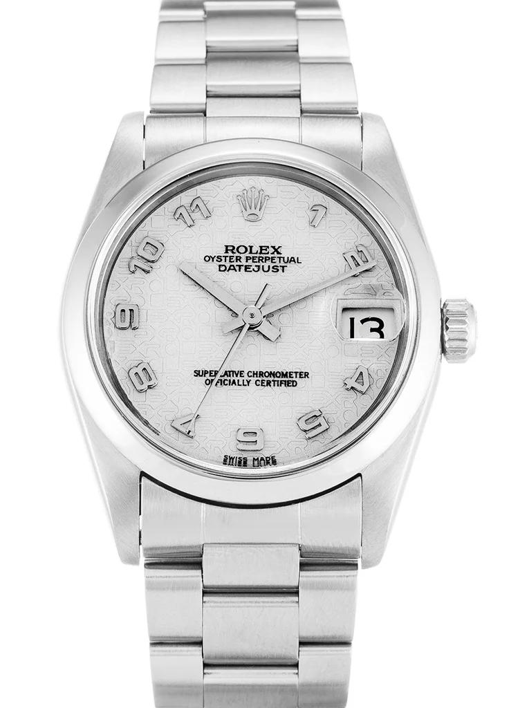 Rolex Datejust Mid-Size 30mm Ivory Jubilee Dial 68240 - Bestter Watches
