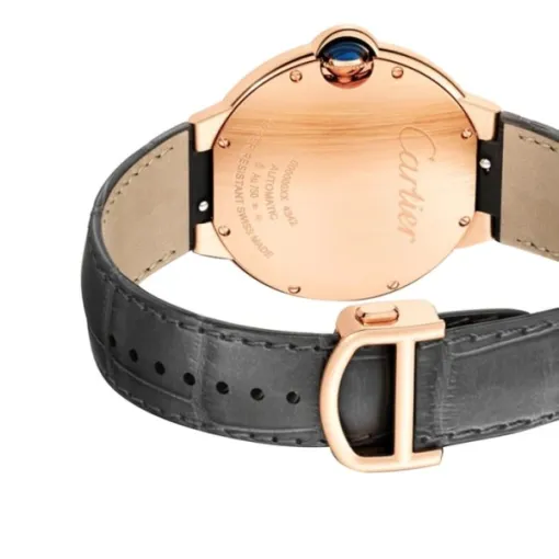 Cartier Ballon Bleu de Cartier Men Automatic Grey Alligator Watch WGBB0050 - Bestter Watches