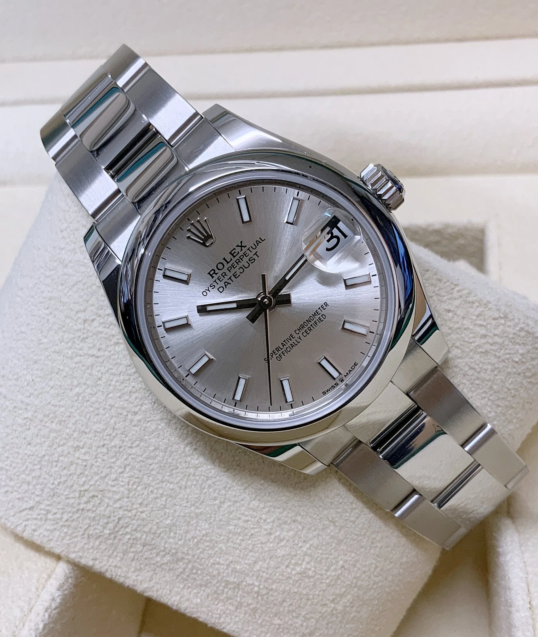 Superclone Rolex Datejust 31mm Silver Dial 278240 - Bestter Watches