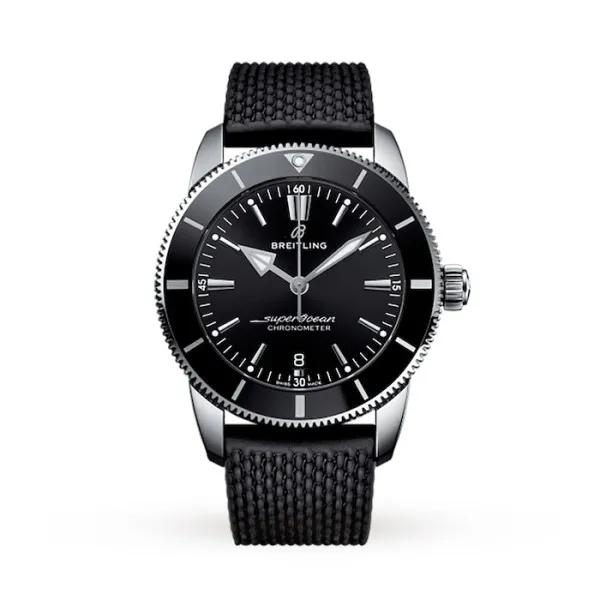 Breitling Superocean Heritage Men Automatic Black Rubber Watch AB2030121B1S1 - Bestter Watches