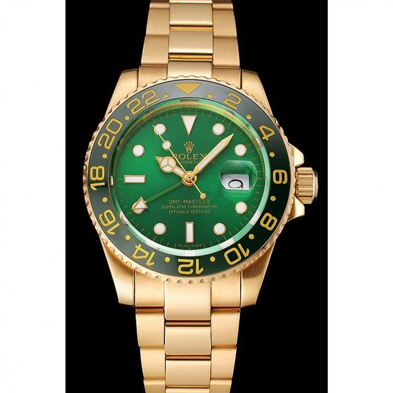 Superclone Rolex GMT-Master II 40mm Green Dial 116718LN - Bestter Watches