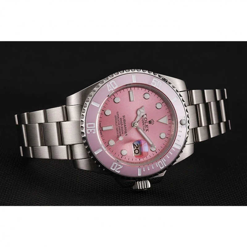 Superclone Rolex Submariner 41mm Pink Dial 1453980 - Bestter Watches