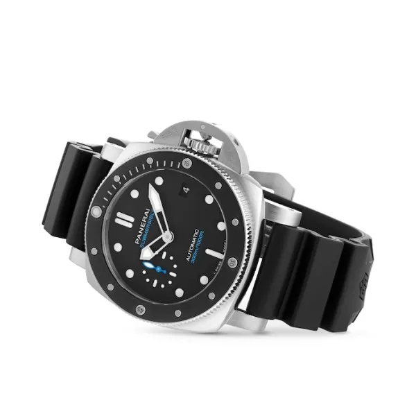 Panerai Submersible Men Automatic Black Rubber Watch PAM00683 - Bestter Watches