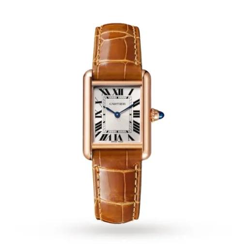 Cartier Tank Louis Women Automatic Silver Alligator Watch WGTA0010 - Bestter Watches