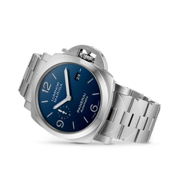 Panerai Luminor Men Automatic Blue Stainless Steel Watch PAM01316 - Bestter Watches