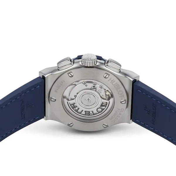 Hublot Classic Fusion Men Automatic Blue Rubber and Alligator Watch 541.NX.7170.LR - Bestter Watches
