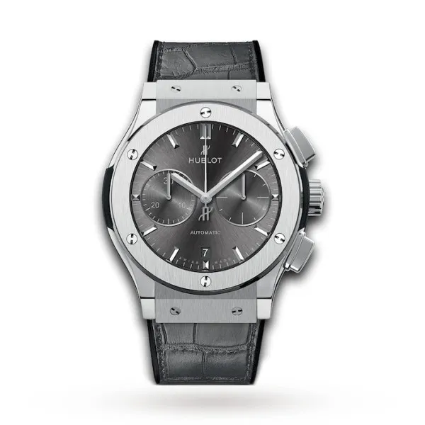 Hublot Classic Fusion Men Automatic Grey Alligator Watch 521.NX.7071.LR - Bestter Watches