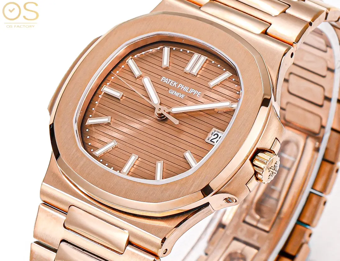 OSFactory Rose Gold Nautilus Style Watch - Bestter Watches