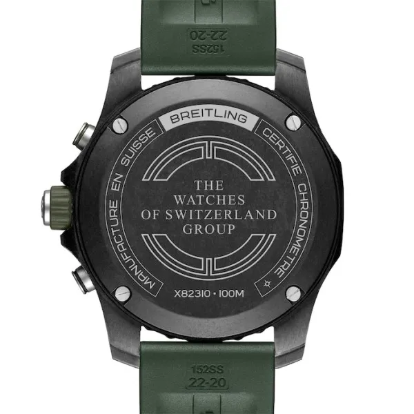 Breitling Endurance Pro Men Quartz Green Rubber Watch X823106B1L1S1 - Bestter Watches