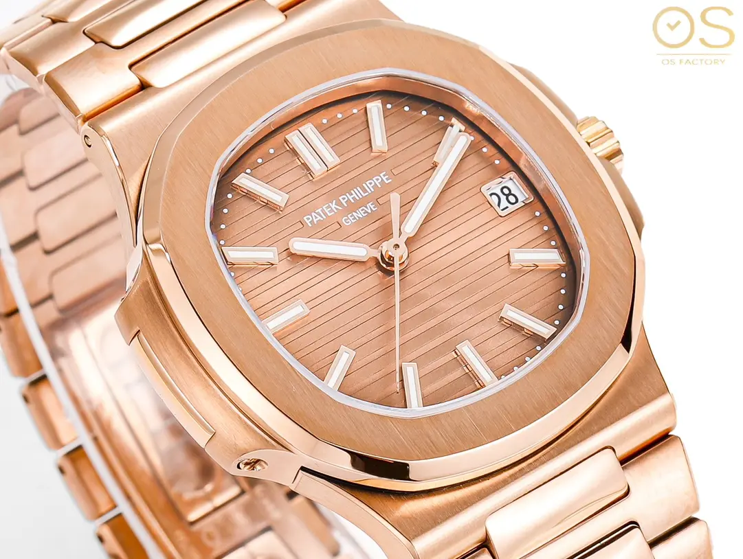 OSFactory Rose Gold Nautilus Style Watch - Bestter Watches
