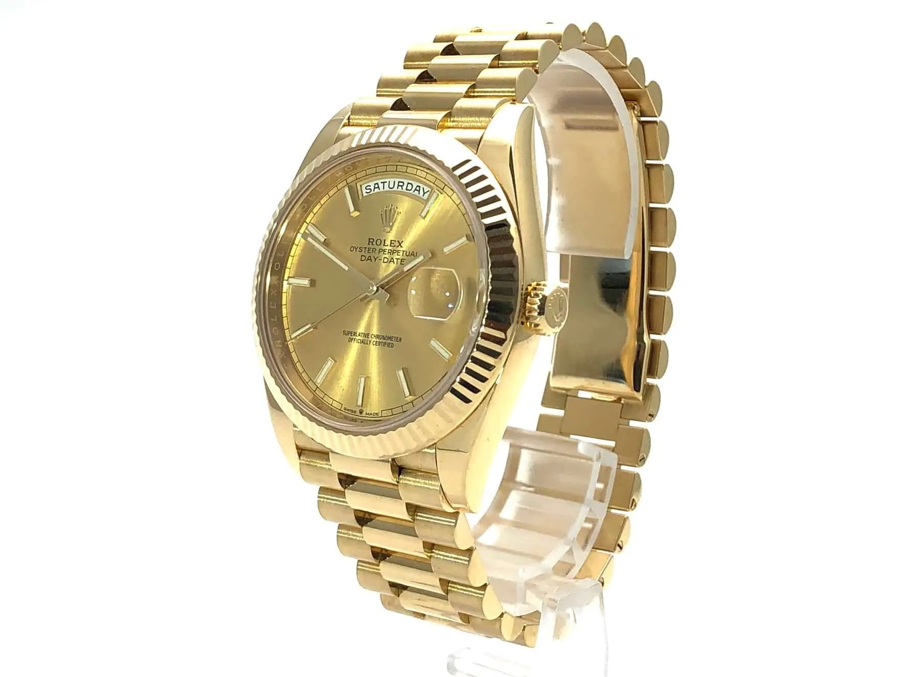 Rolex Day-Date II 40mm Champagne Dial 228238 - Bestter Watches