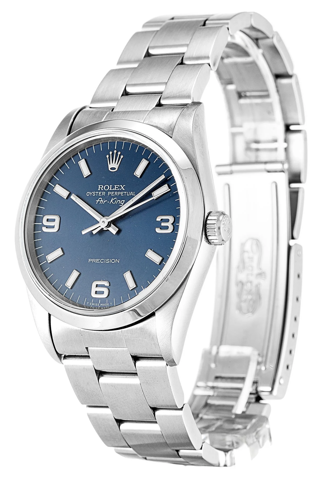 Rolex Air-King 34mm Blue Dial 14000 - Bestter Watches