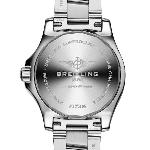 Breitling Superocean Women Automatic Blue Stainless Steel Watch A17316D81C1A1 - Bestter Watches