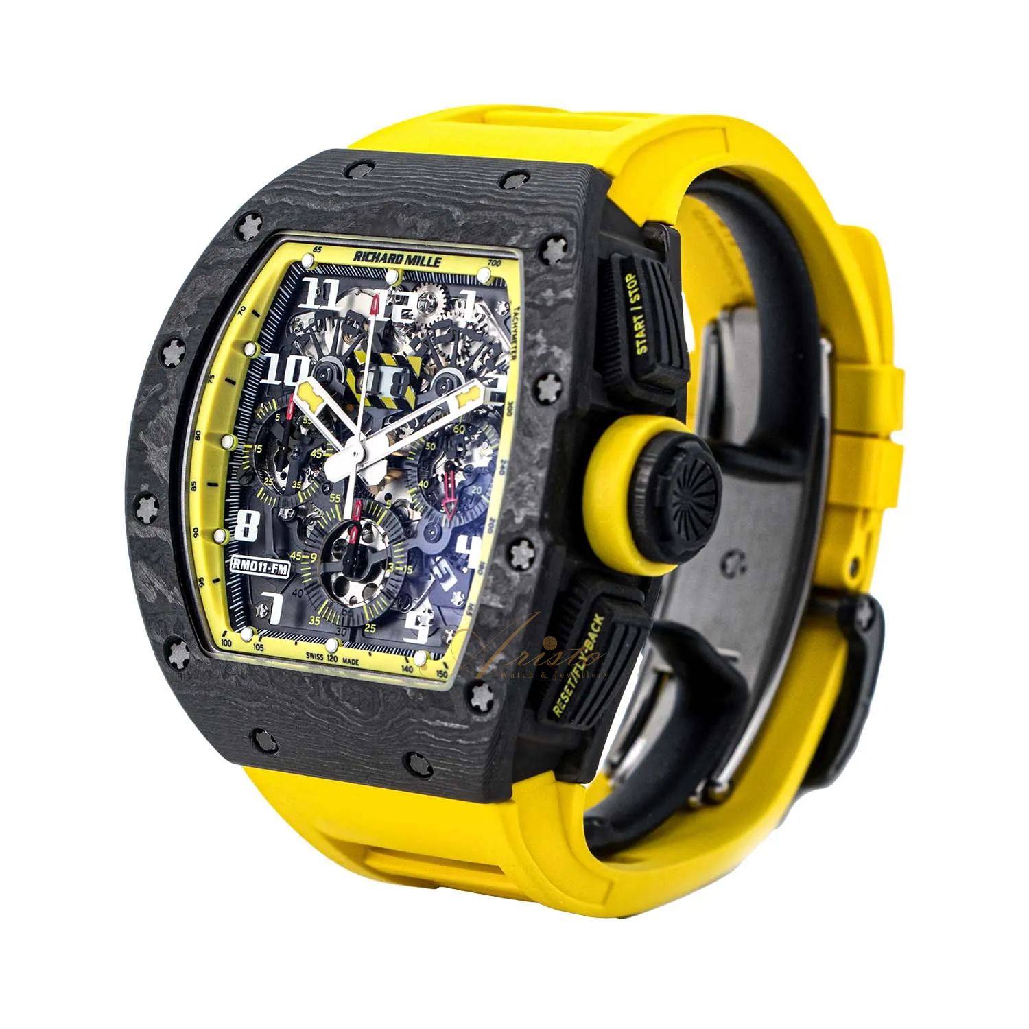 Richard Mille RM11-03 Yellow Storm Replica - Bestter Watches