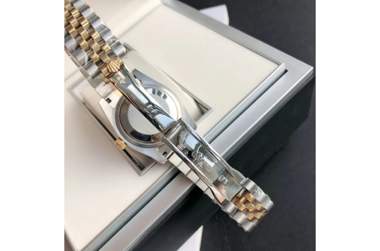 Couple Watches Rolex Datejust 36/28mm RG/SS Jub Green/Dial - Bestter Watches