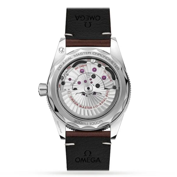 Omega Seamaster Men Automatic Black Calf Watch O23432412101001 - Bestter Watches