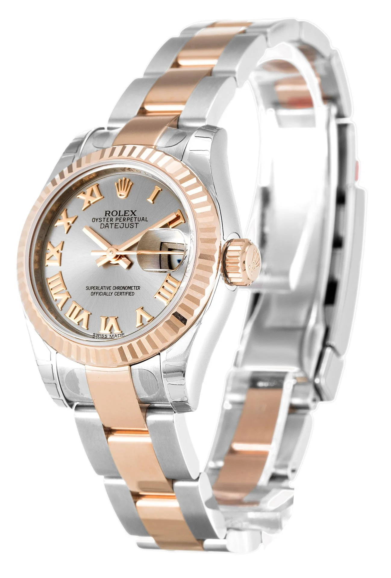 Rolex Lady-Datejust 26mm Rhodium Dial 179171 - Bestter Watches