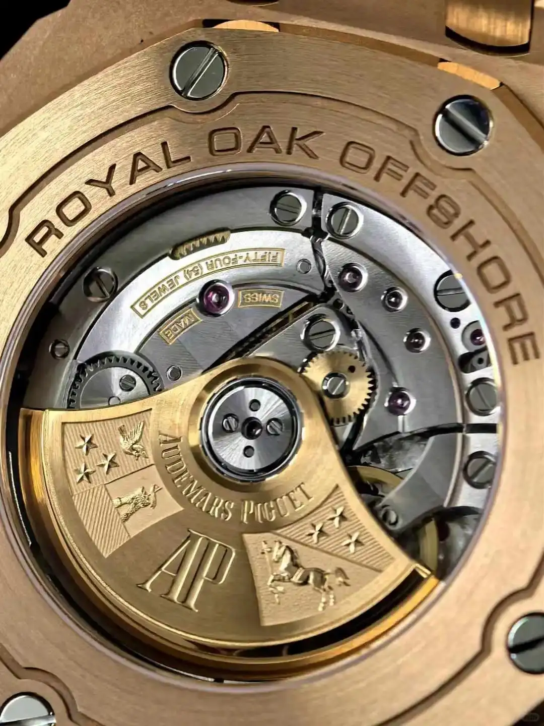 Audemars Piguet Royal Oak Offshore Selfwinding Chronograph Black, Gold 26470OR.OO.A002CR.02 - Bestter Watches