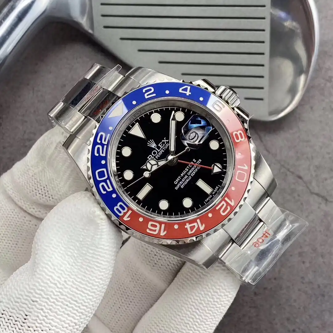 Rolex GMT-Master II 40mm 126710BLRO  Pepsi  Oyster - Bestter Watches