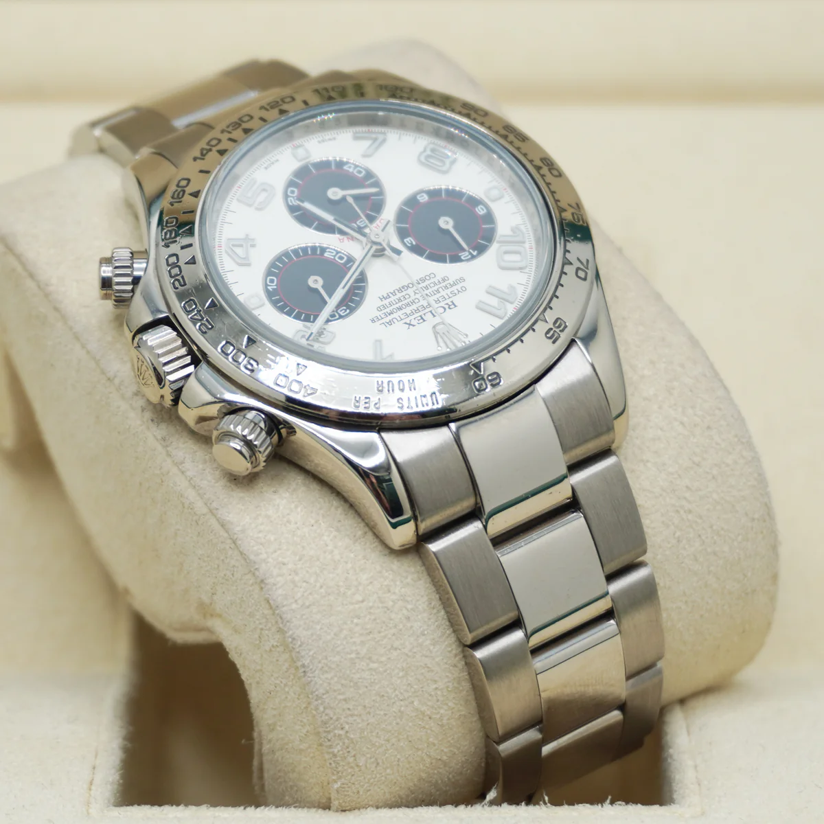 Superclone Rolex Daytona Panda Dial 116509 Arabic Numberals - Bestter Watches
