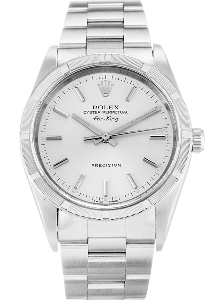 Rolex Air-King 34mm Silver Dial 14010M - Bestter Watches
