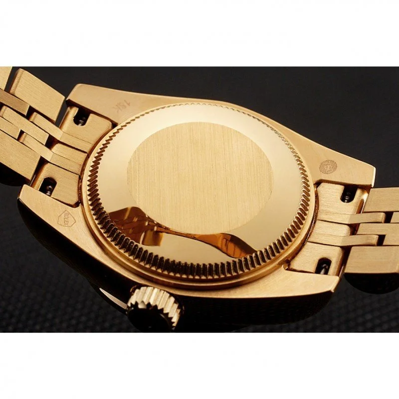 Superclone Rolex Datejust 28mm Gold Dial 1454096 - Bestter Watches