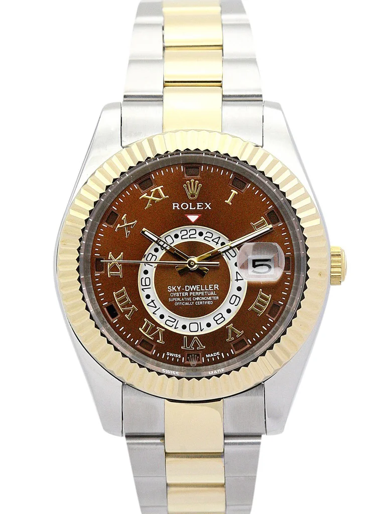 Rolex Sky-Dweller 42mm Brown Dial 326938-2 - Bestter Watches