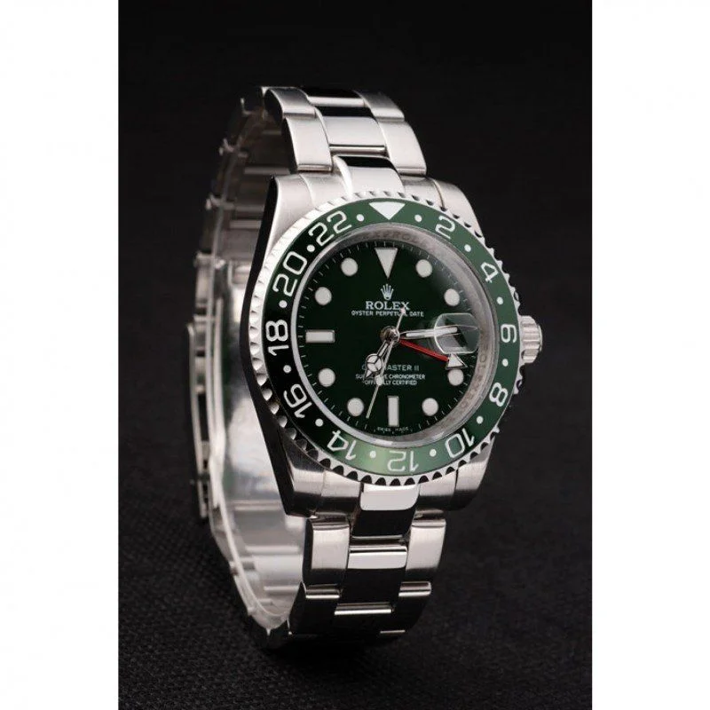 Superclone Rolex GMT-Master II 41mm Green Dial SRL48 - Bestter Watches