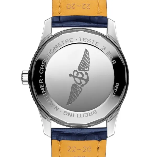 Breitling Navitimer Men Automatic Blue Alligator Watch A17326161C1P3 - Bestter Watches