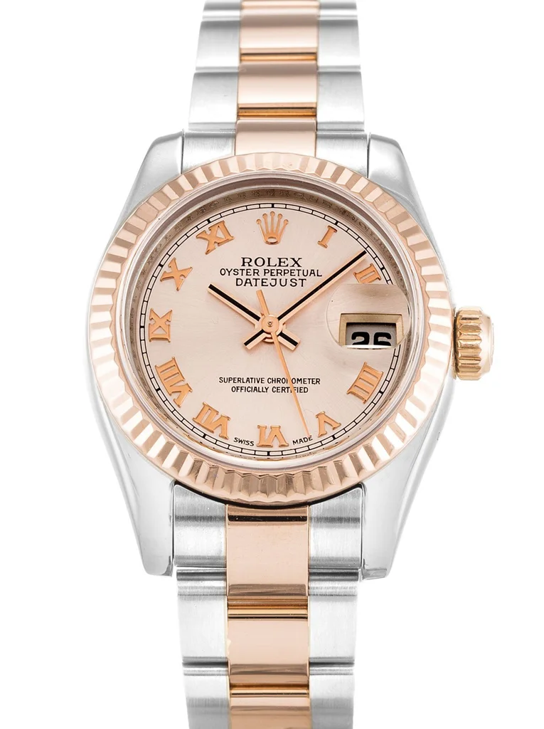 Rolex Lady-Datejust 26mm Rose Dial 179171 - Bestter Watches