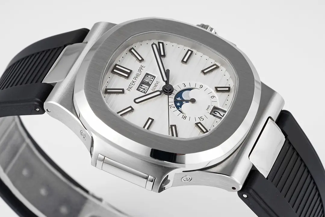 Patek Philippe Blue Nautilus Rubber Watch - Bestter Watches