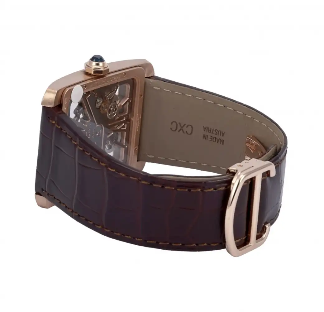 Cartier Tank MC Men Automatic Leather Watch W5310040 - Bestter Watches