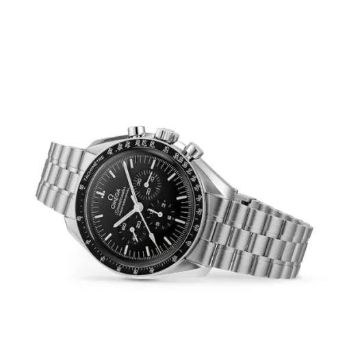 Omega Speedmaster Men Automatic Black Stainless Steel Watch O31030425001001 - Bestter Watches