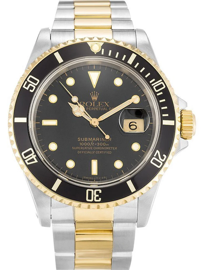 Rolex Submariner 40mm Black Dial 16613 - Bestter Watches